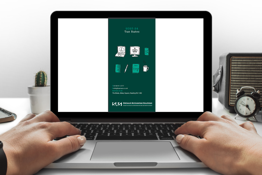 Your 2023 24 UK Tax Rates Card Specialist Accounting Solutions